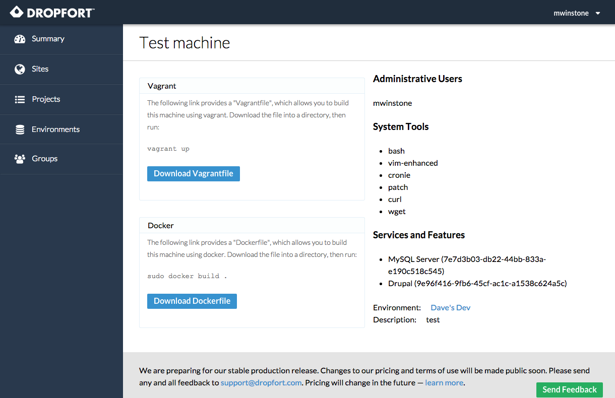 Vagrant and Docker